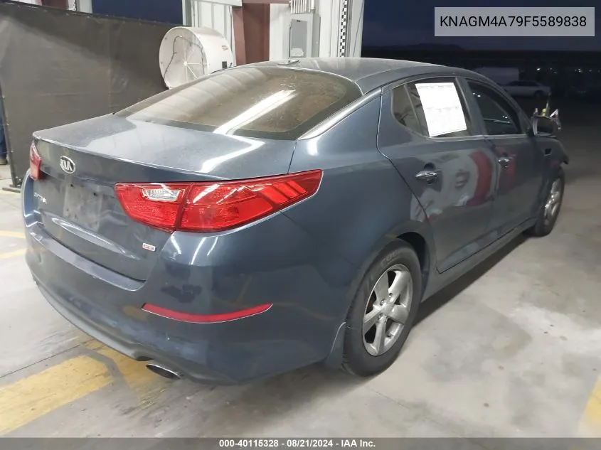 KNAGM4A79F5589838 2015 Kia Optima Lx