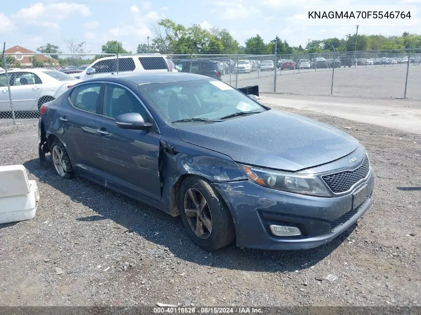 KNAGM4A70F5546764 2015 Kia Optima Lx