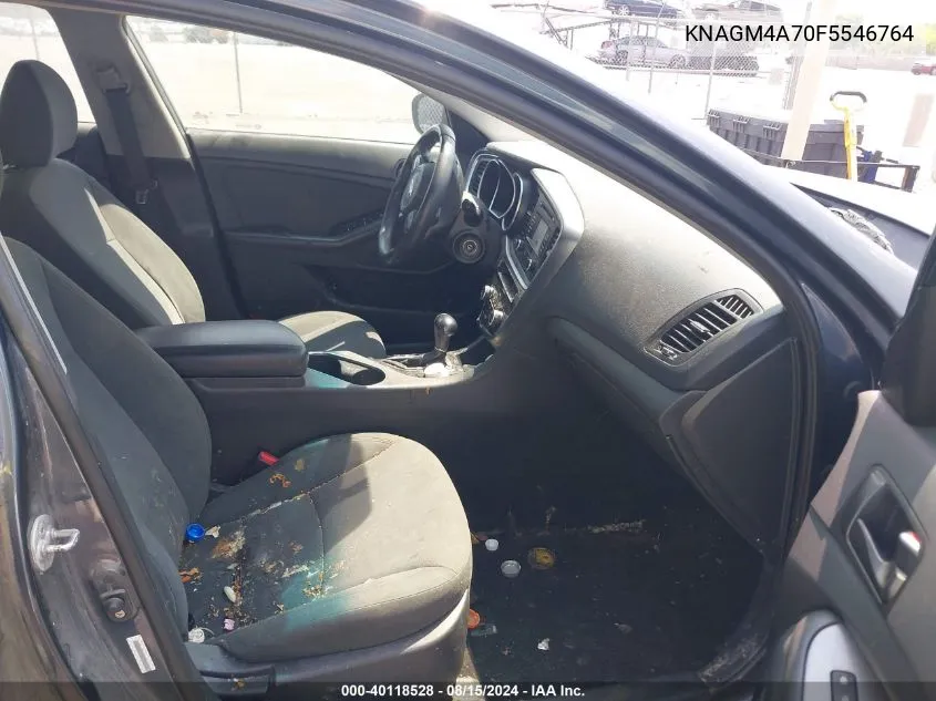 KNAGM4A70F5546764 2015 Kia Optima Lx