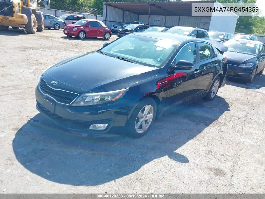 5XXGM4A74FG454359 2015 Kia Optima Lx