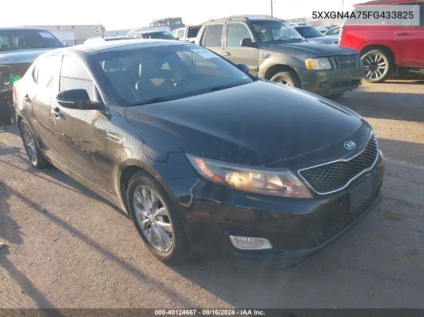 2015 Kia Optima Ex VIN: 5XXGN4A75FG433825 Lot: 40124667