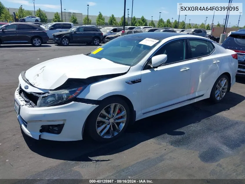 5XXGR4A64FG399095 2015 Kia Optima Sxl Turbo