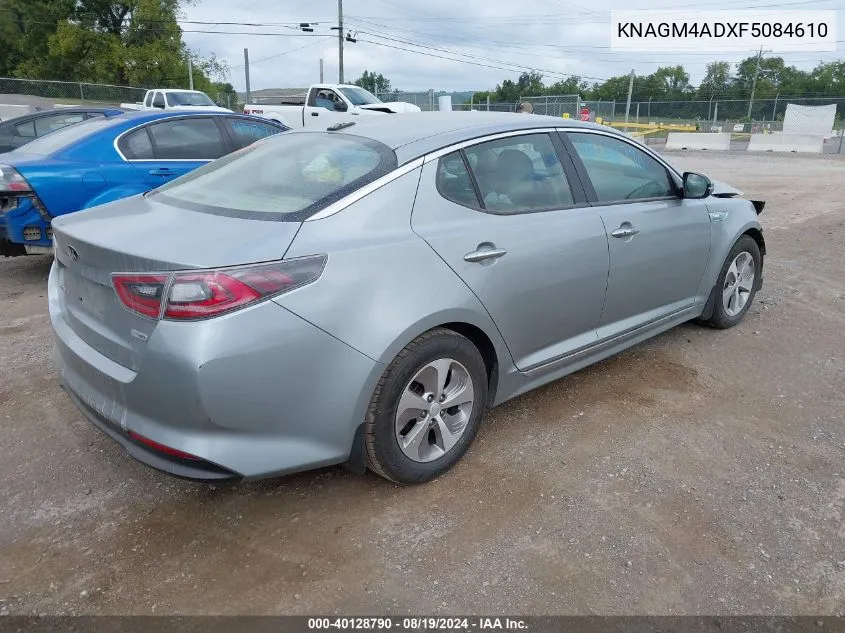 2015 Kia Optima Hybrid VIN: KNAGM4ADXF5084610 Lot: 40128790