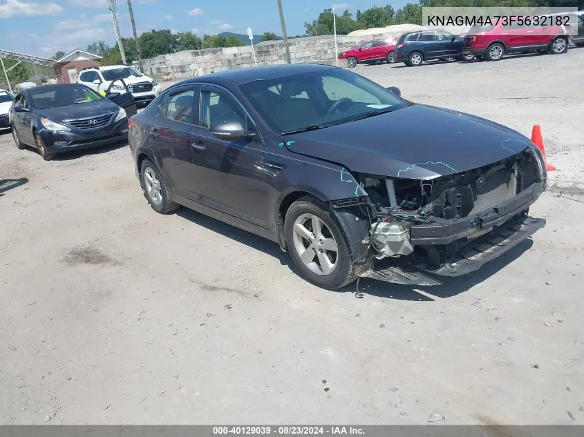 2015 Kia Optima Lx VIN: KNAGM4A73F5632182 Lot: 40129039