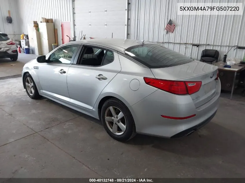 2015 Kia Optima Lx VIN: 5XXGM4A79FG507220 Lot: 40132748