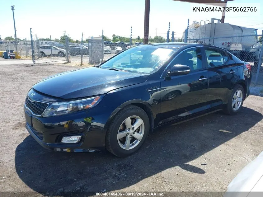 2015 Kia Optima Lx VIN: KNAGM4A73F5662766 Lot: 40145406