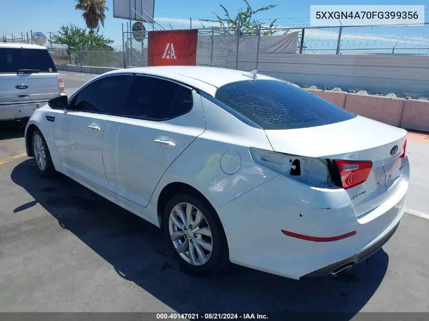 5XXGN4A70FG399356 2015 Kia Optima Ex