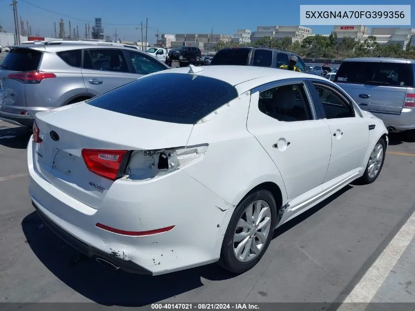 5XXGN4A70FG399356 2015 Kia Optima Ex