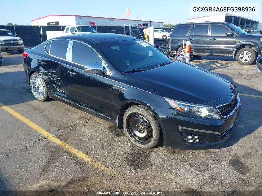 2015 Kia Optima Sxl Turbo VIN: 5XXGR4A68FG398936 Lot: 40158985