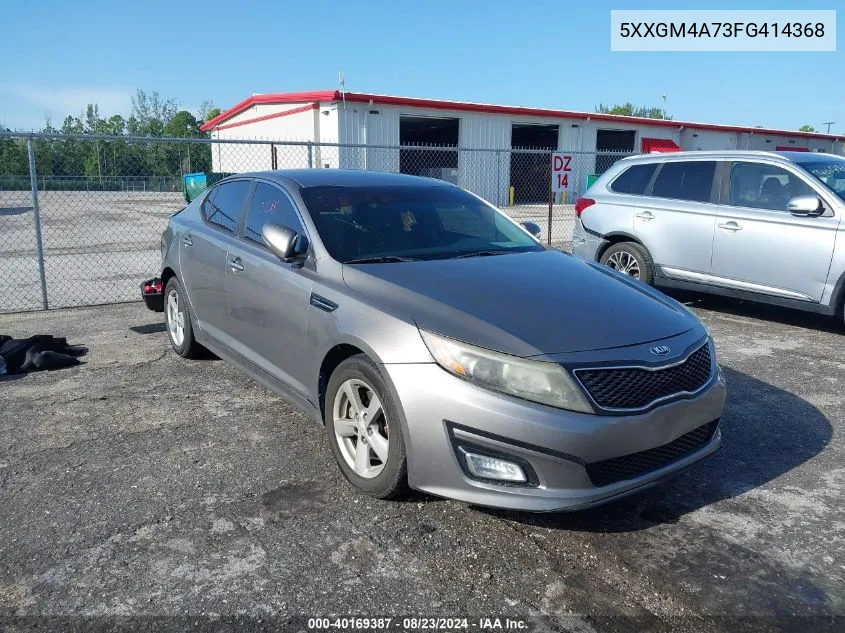 5XXGM4A73FG414368 2015 Kia Optima Lx