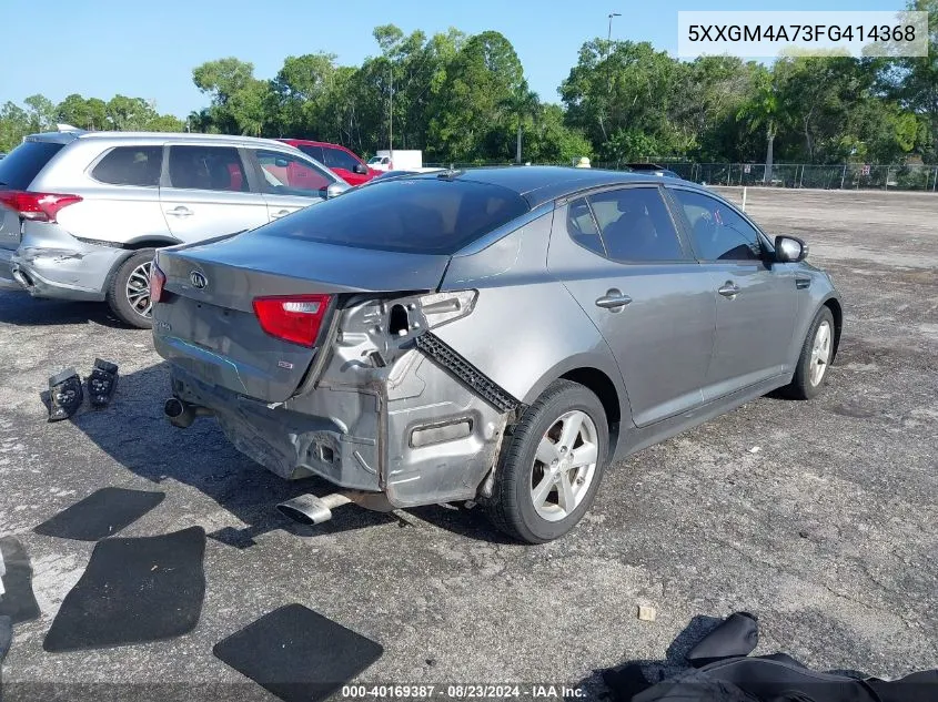 5XXGM4A73FG414368 2015 Kia Optima Lx