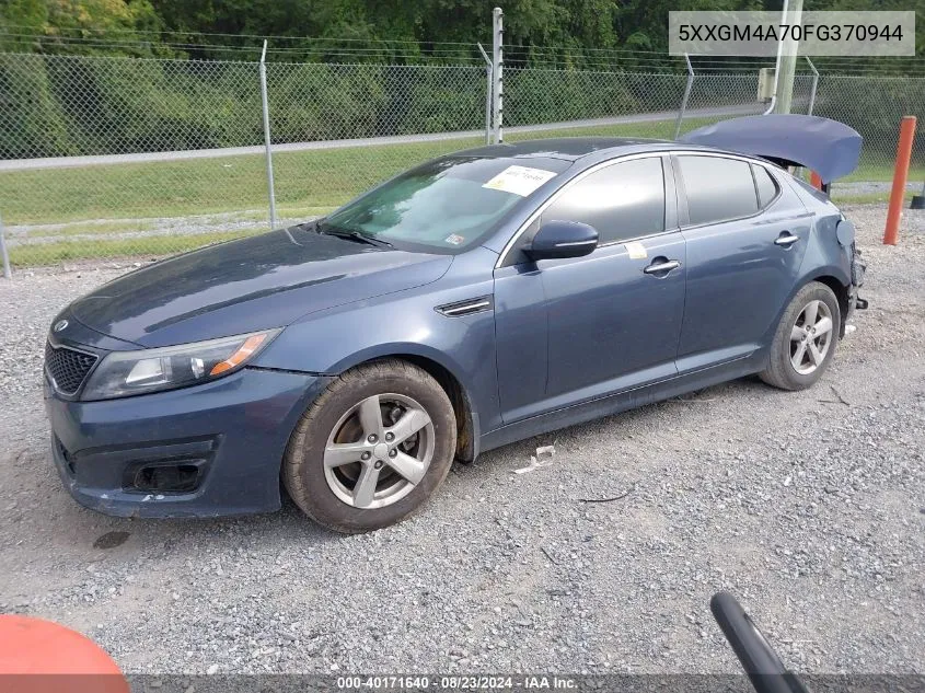 5XXGM4A70FG370944 2015 Kia Optima Lx