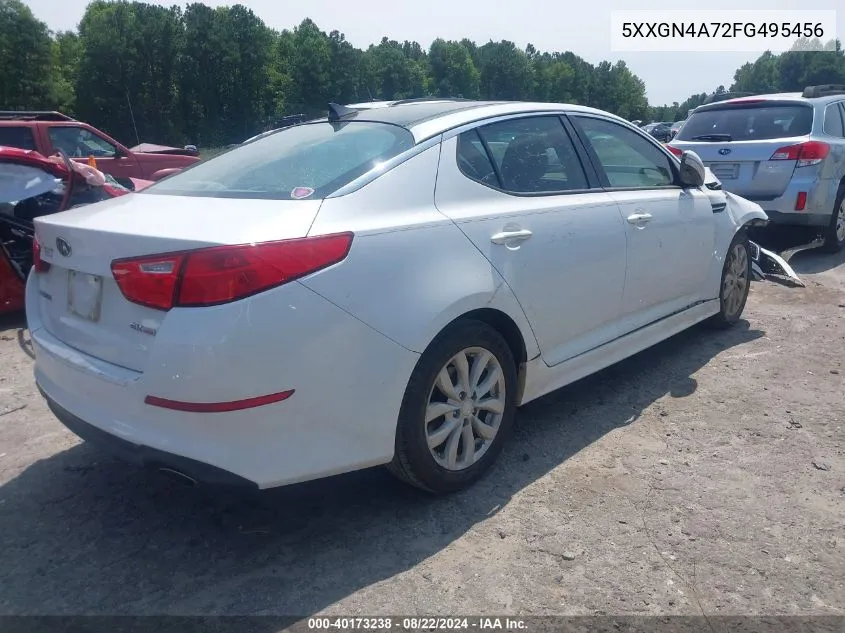 5XXGN4A72FG495456 2015 Kia Optima Ex