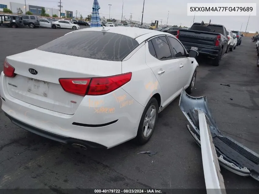 5XXGM4A77FG479689 2015 Kia Optima Lx