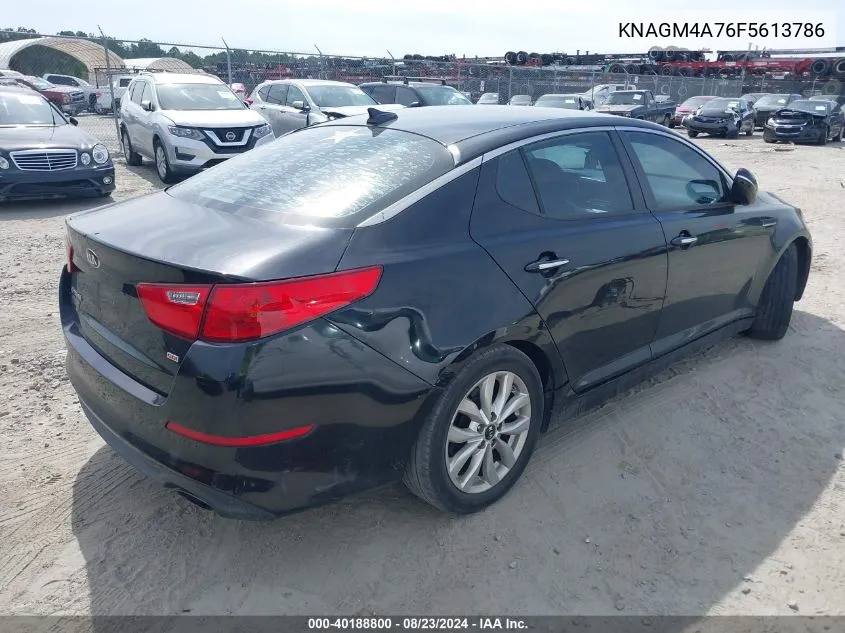 KNAGM4A76F5613786 2015 Kia Optima Lx