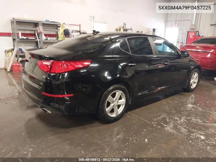 2015 Kia Optima Lx VIN: 5XXGM4A79FG457225 Lot: 40189812