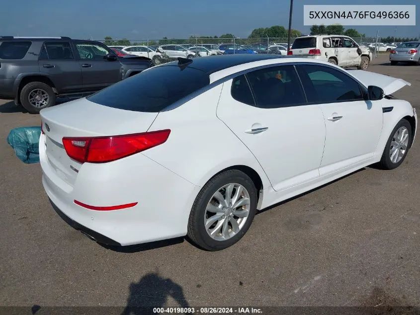 5XXGN4A76FG496366 2015 Kia Optima Ex