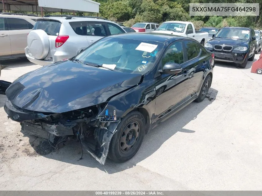 5XXGM4A75FG464298 2015 Kia Optima Lx