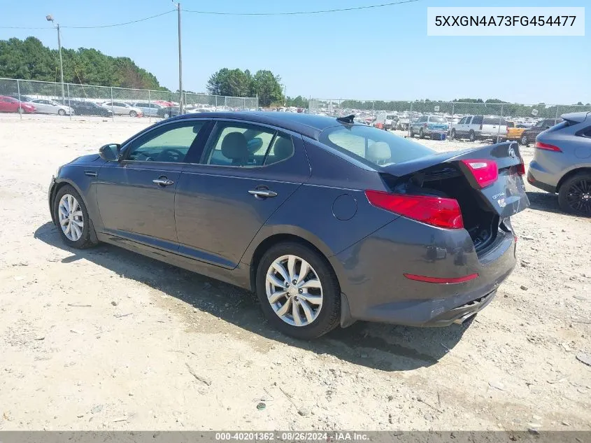 2015 Kia Optima Ex VIN: 5XXGN4A73FG454477 Lot: 40201362