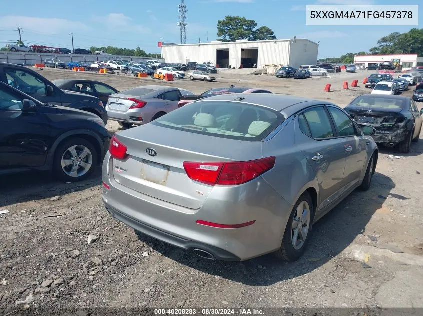 5XXGM4A71FG457378 2015 Kia Optima Lx