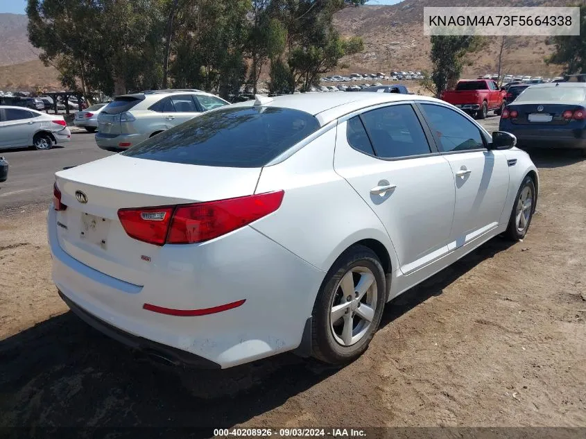 KNAGM4A73F5664338 2015 Kia Optima Lx