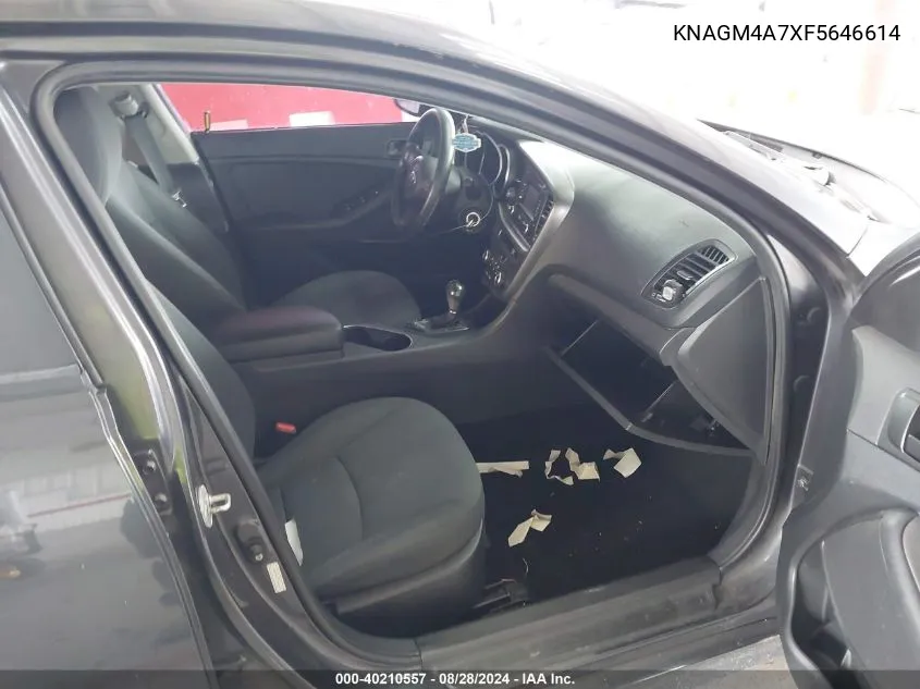 KNAGM4A7XF5646614 2015 Kia Optima Lx