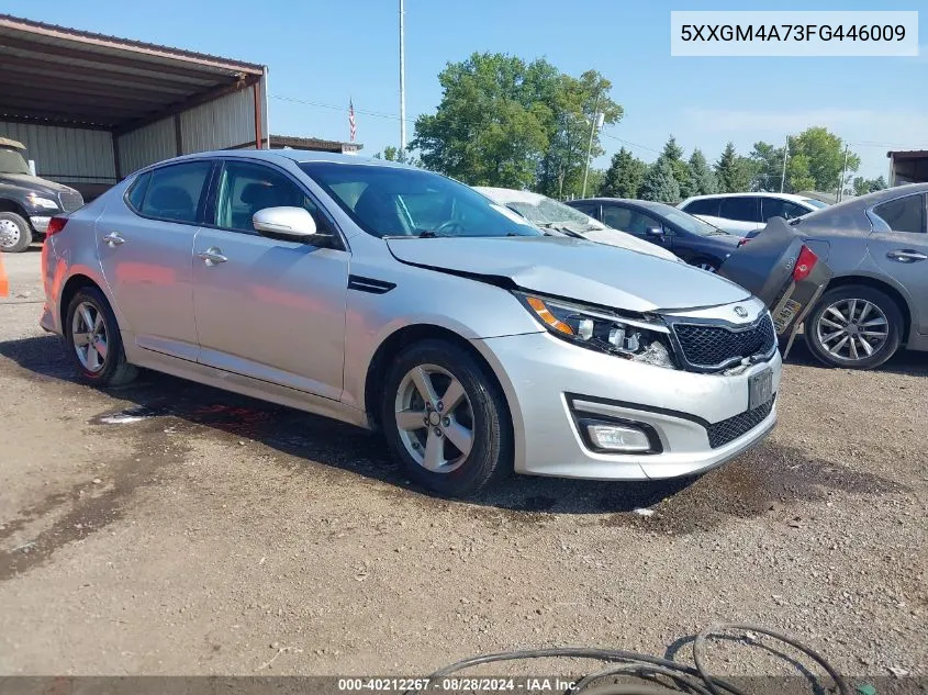 5XXGM4A73FG446009 2015 Kia Optima Lx