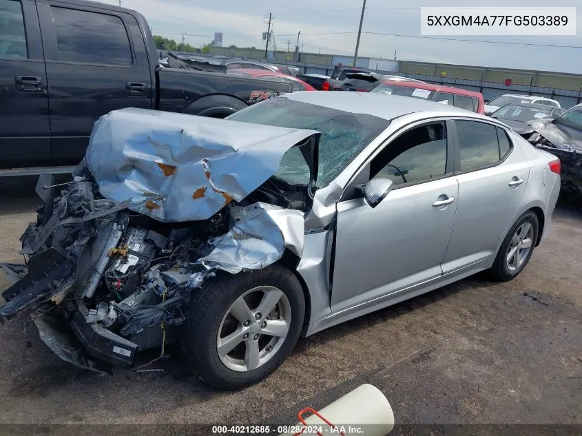 5XXGM4A77FG503389 2015 Kia Optima Lx