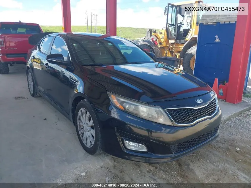 5XXGN4A70FG455473 2015 Kia Optima Ex