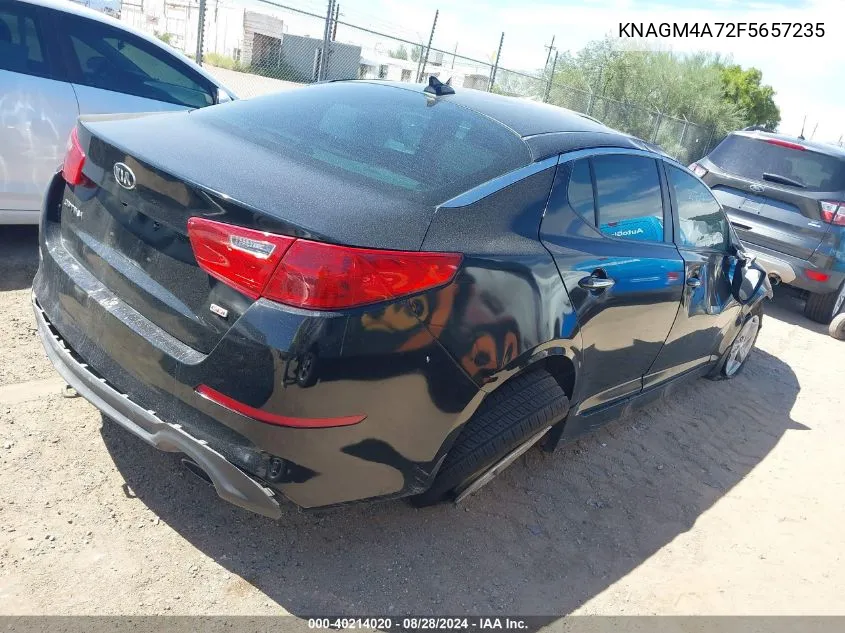 2015 Kia Optima Lx VIN: KNAGM4A72F5657235 Lot: 40214020