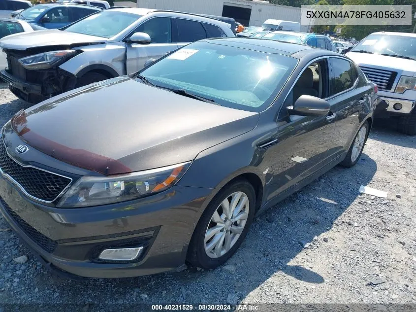 5XXGN4A78FG405632 2015 Kia Optima Ex