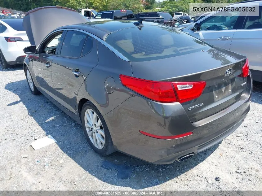 5XXGN4A78FG405632 2015 Kia Optima Ex