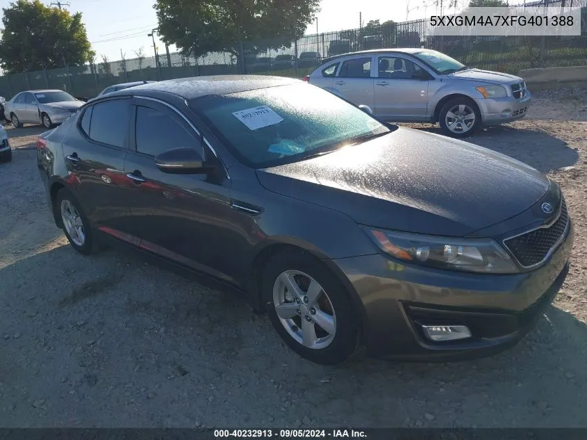 5XXGM4A7XFG401388 2015 Kia Optima Lx