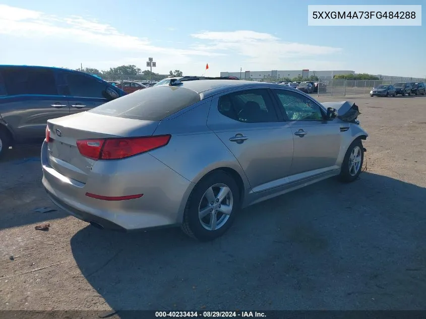 5XXGM4A73FG484288 2015 Kia Optima Lx