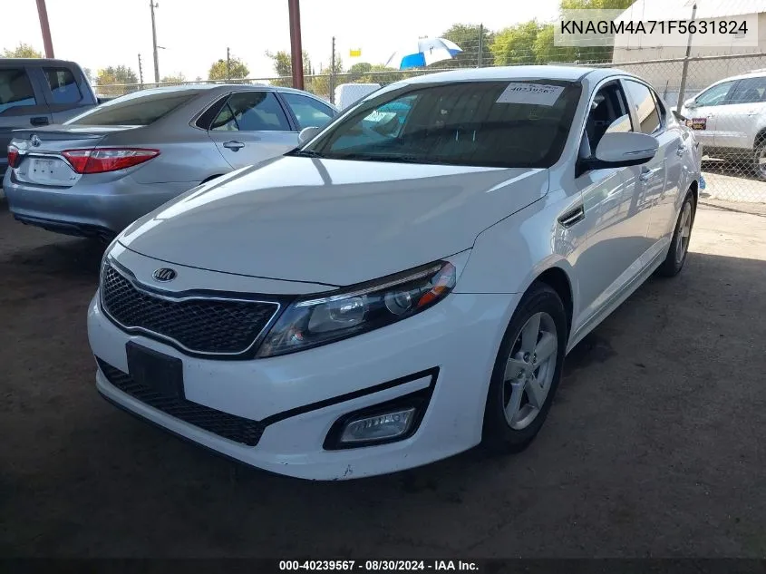 KNAGM4A71F5631824 2015 Kia Optima Lx