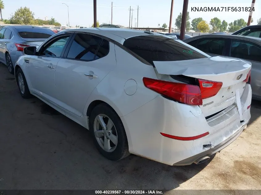 KNAGM4A71F5631824 2015 Kia Optima Lx