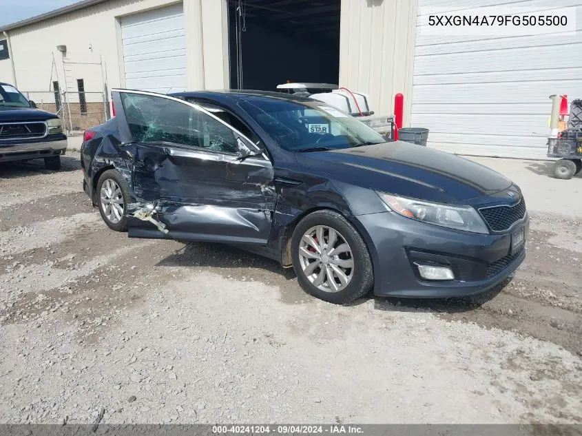 2015 Kia Optima Ex VIN: 5XXGN4A79FG505500 Lot: 40241204