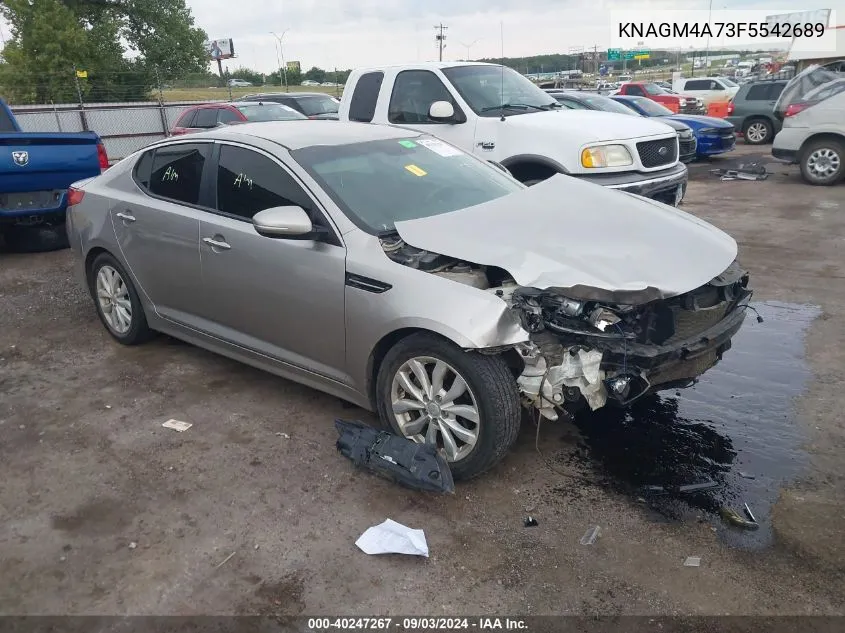 KNAGM4A73F5542689 2015 Kia Optima Lx