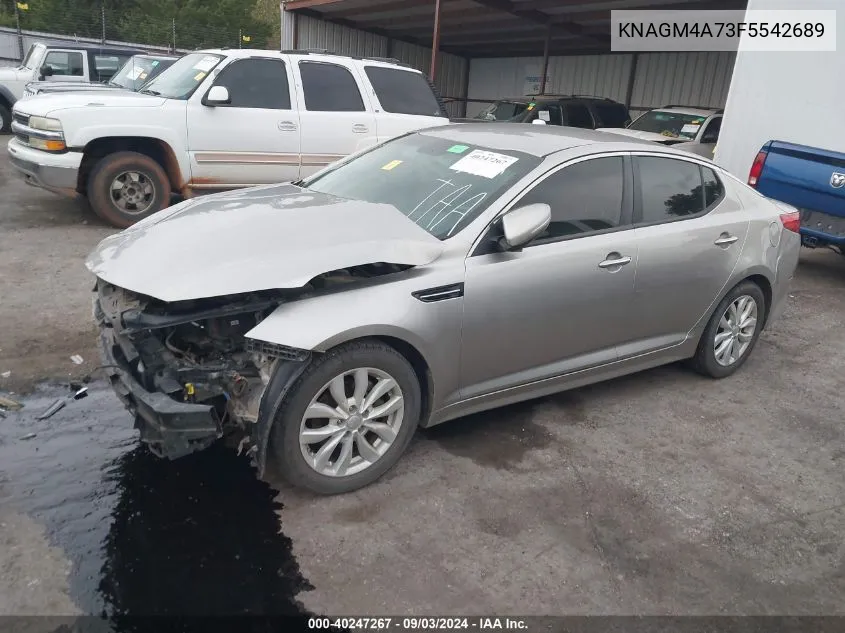 KNAGM4A73F5542689 2015 Kia Optima Lx