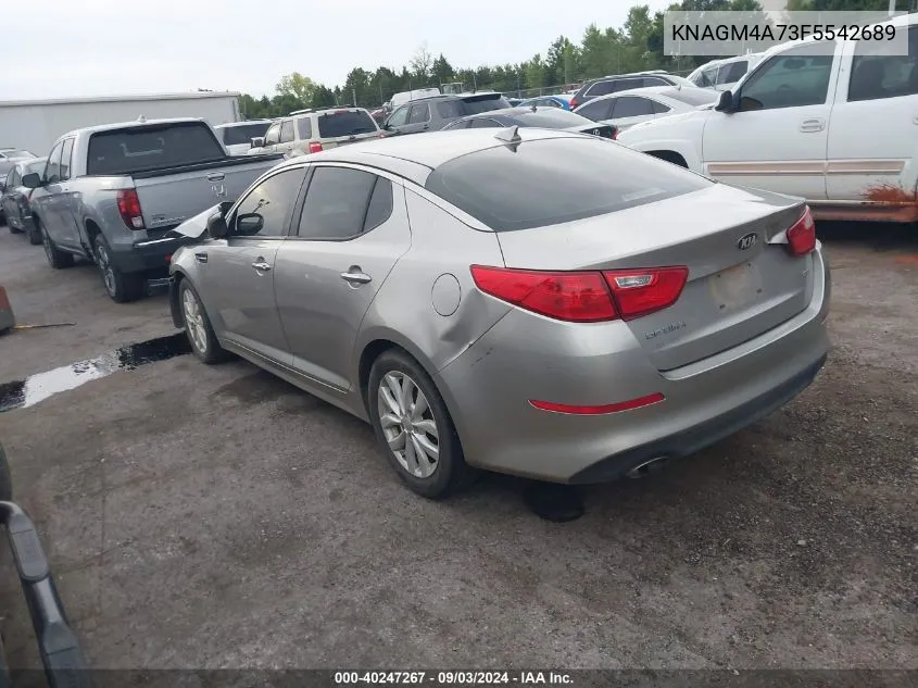 KNAGM4A73F5542689 2015 Kia Optima Lx