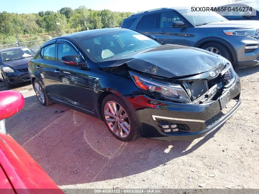 5XXGR4A65FG456274 2015 Kia Optima Sxl Turbo