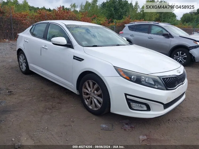 2015 Kia Optima Lx VIN: 5XXGM4A79FG458925 Lot: 40274205