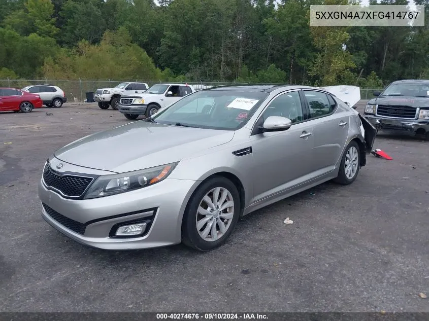 5XXGN4A7XFG414767 2015 Kia Optima Ex Ex