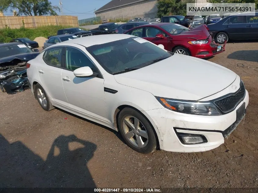 KNAGM4A71F5654391 2015 Kia Optima Lx