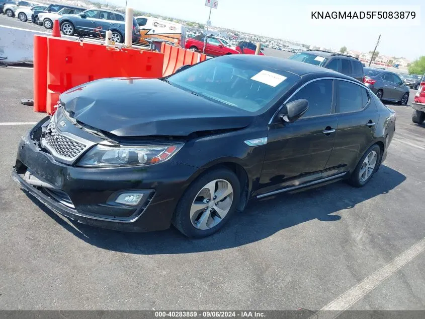 2015 Kia Optima Hybrid VIN: KNAGM4AD5F5083879 Lot: 40283859