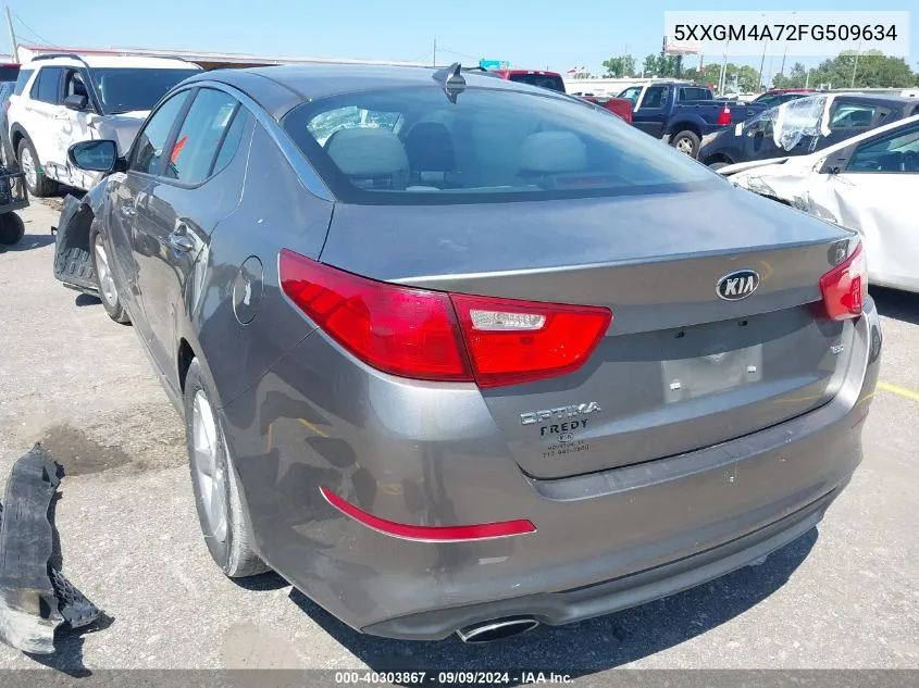 5XXGM4A72FG509634 2015 Kia Optima Lx