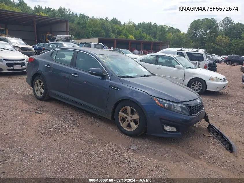 KNAGM4A78F5572674 2015 Kia Optima Lx