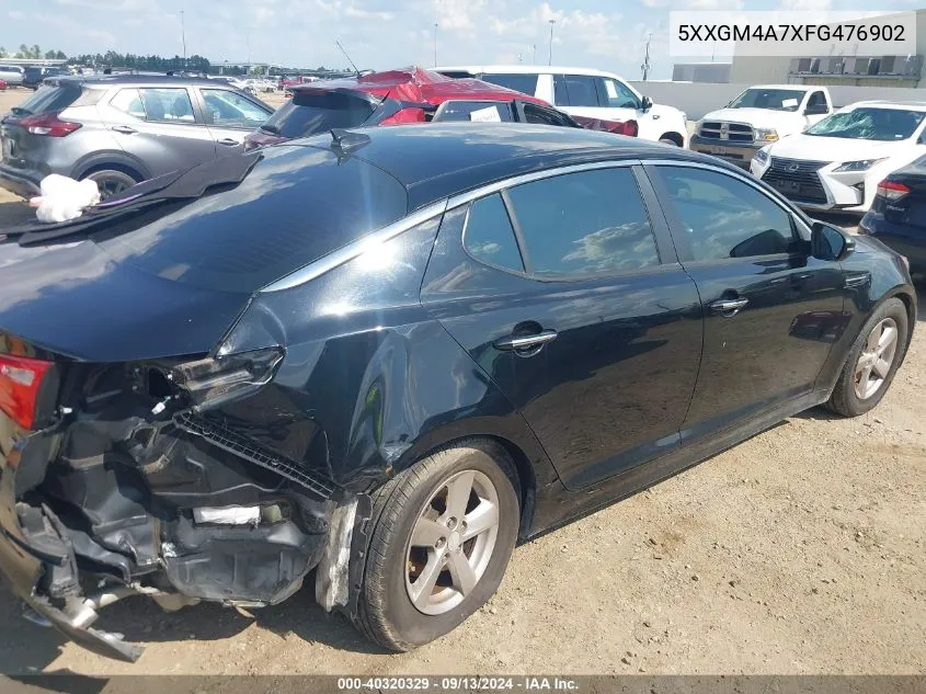 5XXGM4A7XFG476902 2015 Kia Optima Lx