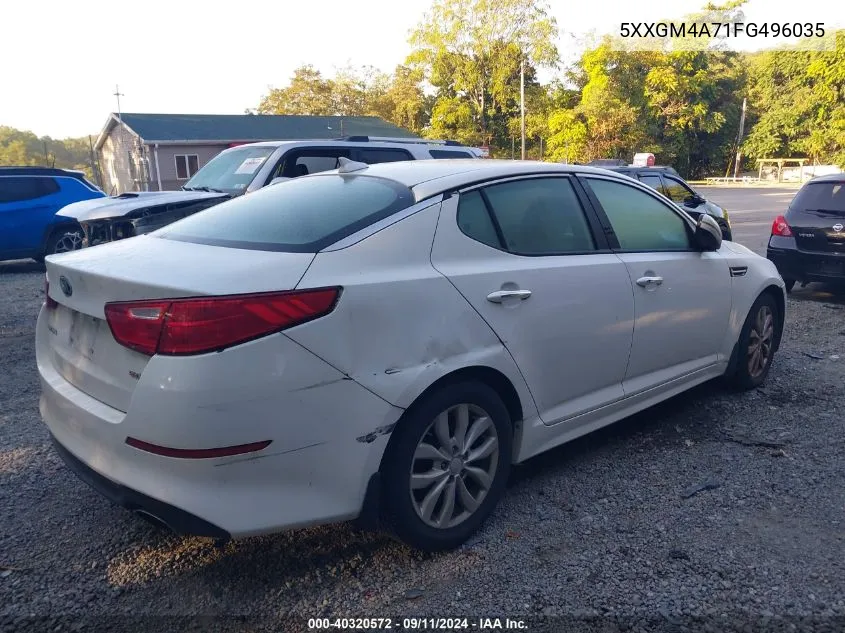 5XXGM4A71FG496035 2015 Kia Optima Lx