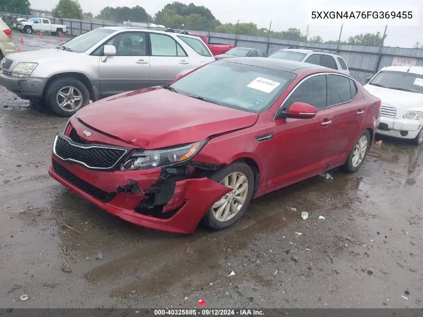 5XXGN4A76FG369455 2015 Kia Optima Ex